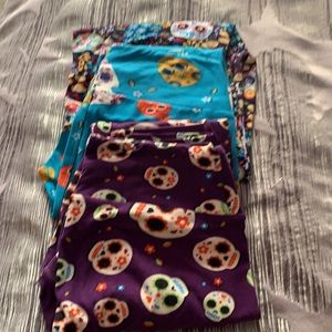 Halloween lot of 3 Lularoe One Size leggings!